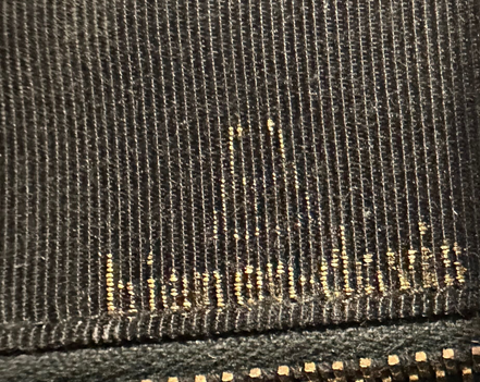 Handbag, Koret Black Velvet Bag