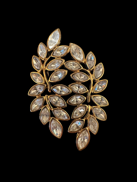 Jewelry, Kenneth Jay Lane (KJL) Crystal Rhinestone Branch Drop Earrings