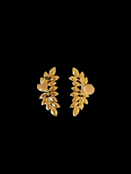 Jewelry, Kenneth Jay Lane (KJL) Crystal Rhinestone Branch Drop Earrings