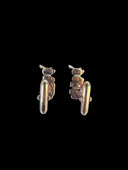 Jewelry, Cuff Links 925 Silver Golf Clubs