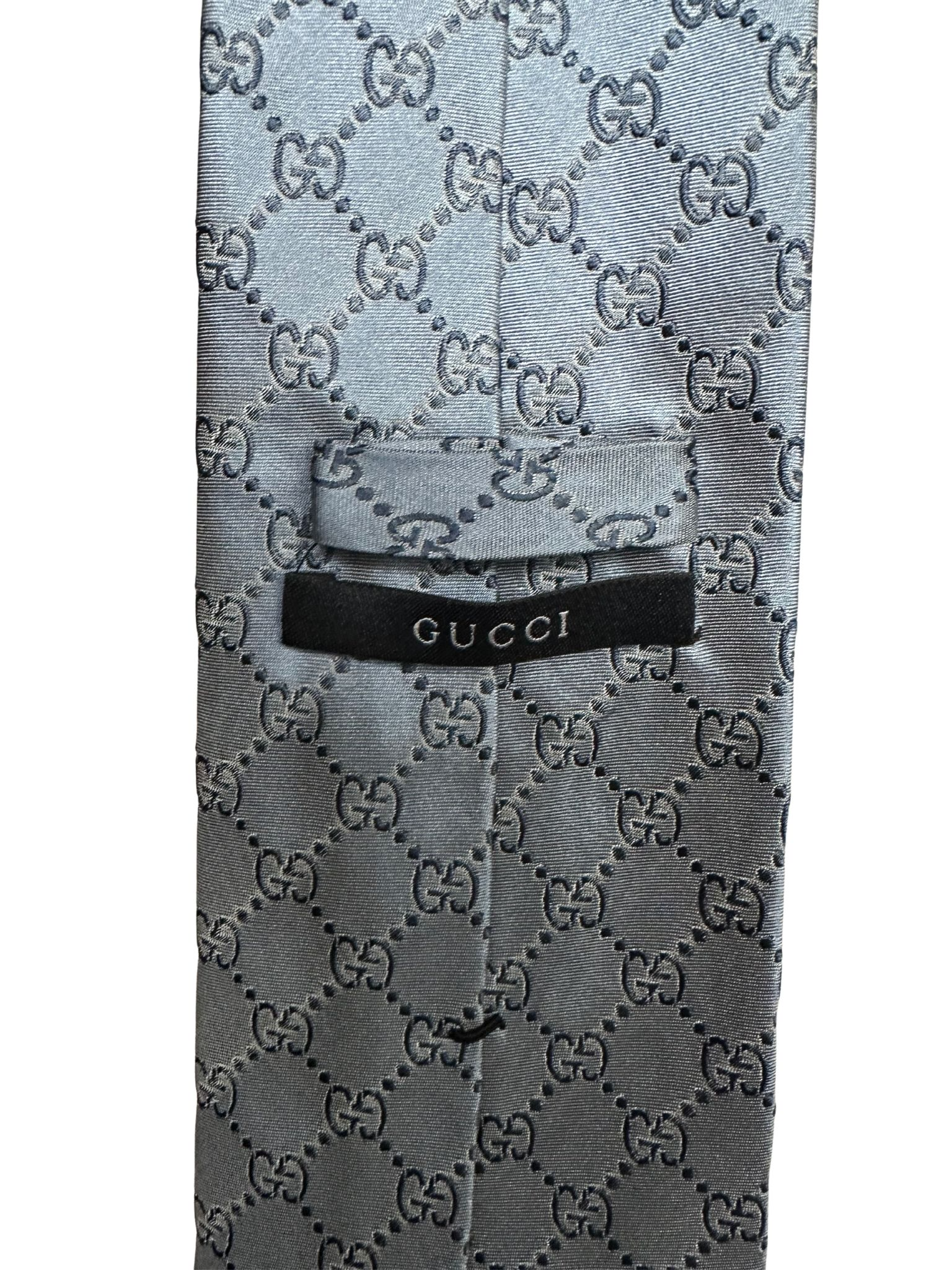 Ties, Gucci Slate Blue Necktie
