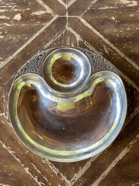 Entertaining, Wilton Armetale Dip and Chip Serving Dish