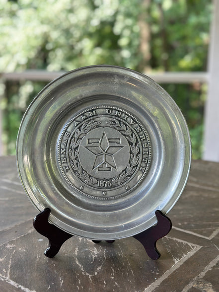 Collegiate Gift, Wilton Armetale Texas A&M University Plate