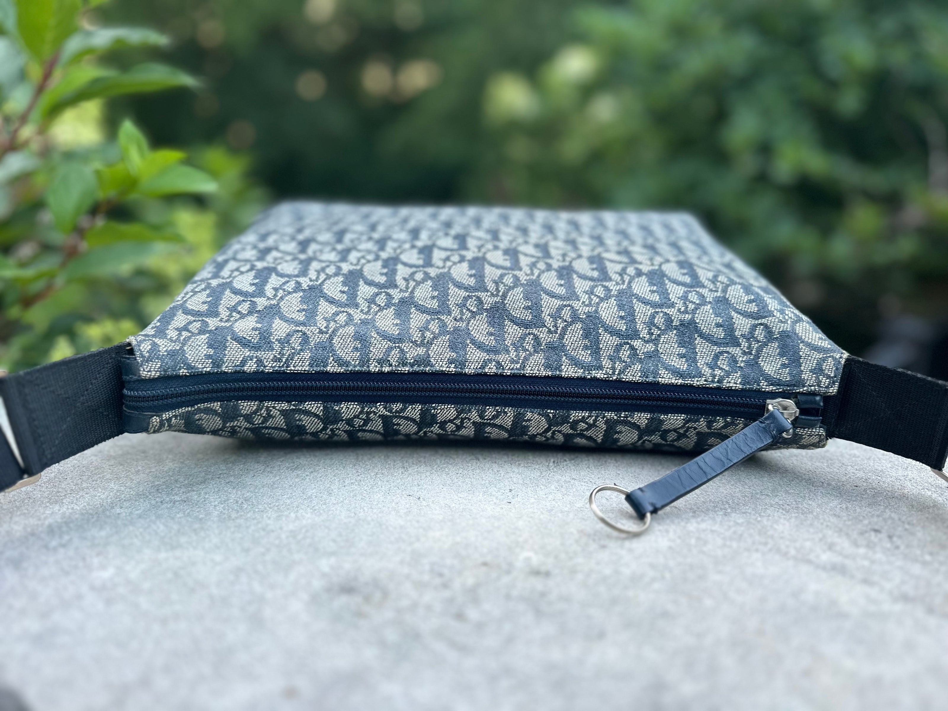 Handbag, Dior Oblique Trotter Messenger Bag