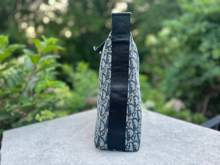 Handbag, Dior Oblique Trotter Messenger Bag