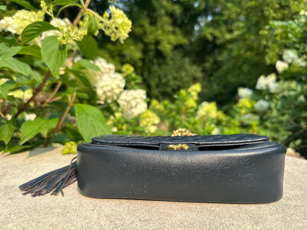 Handbag, Koret quilted navy crossbody bag