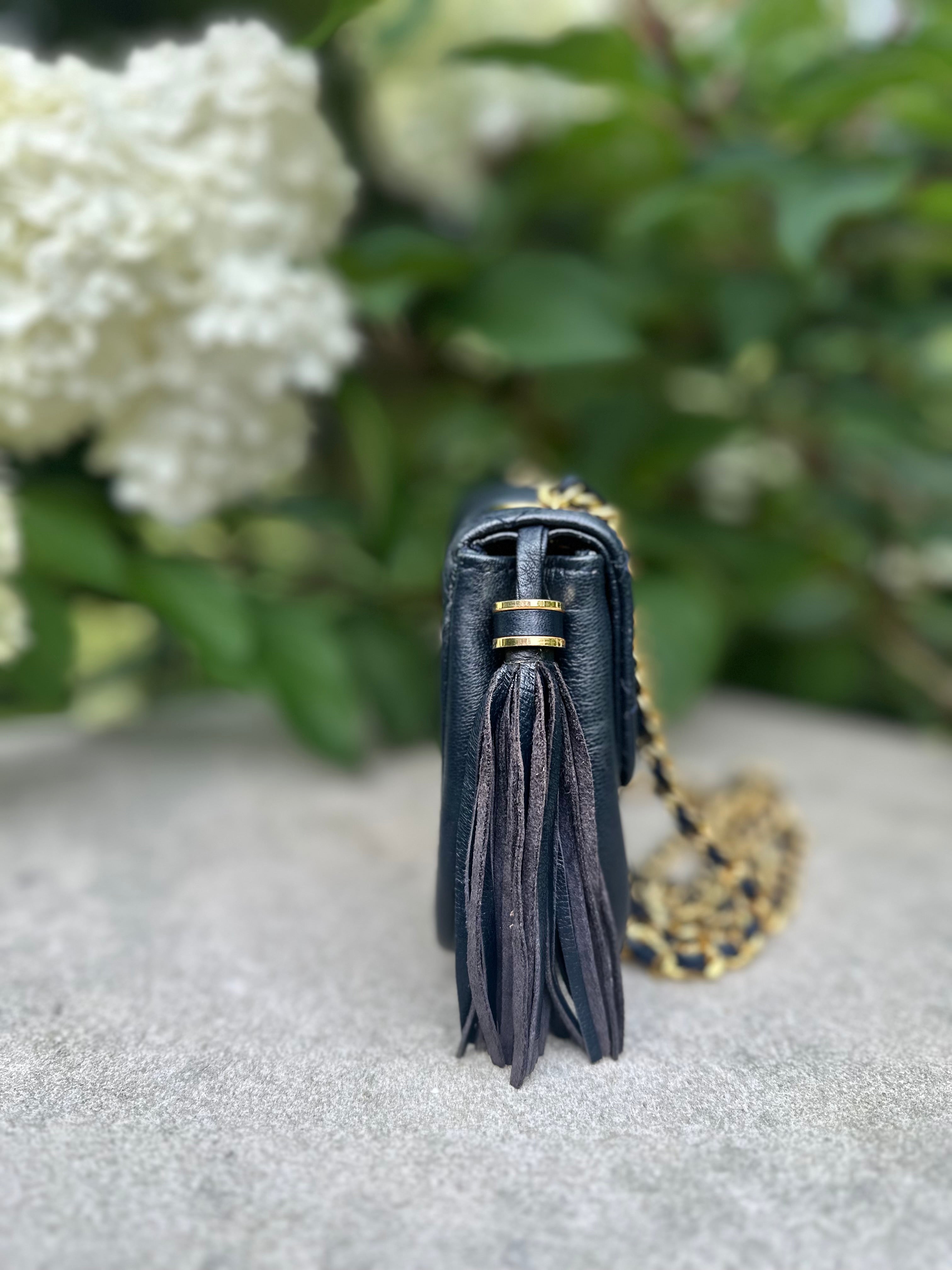 Handbag, Koret quilted navy crossbody bag