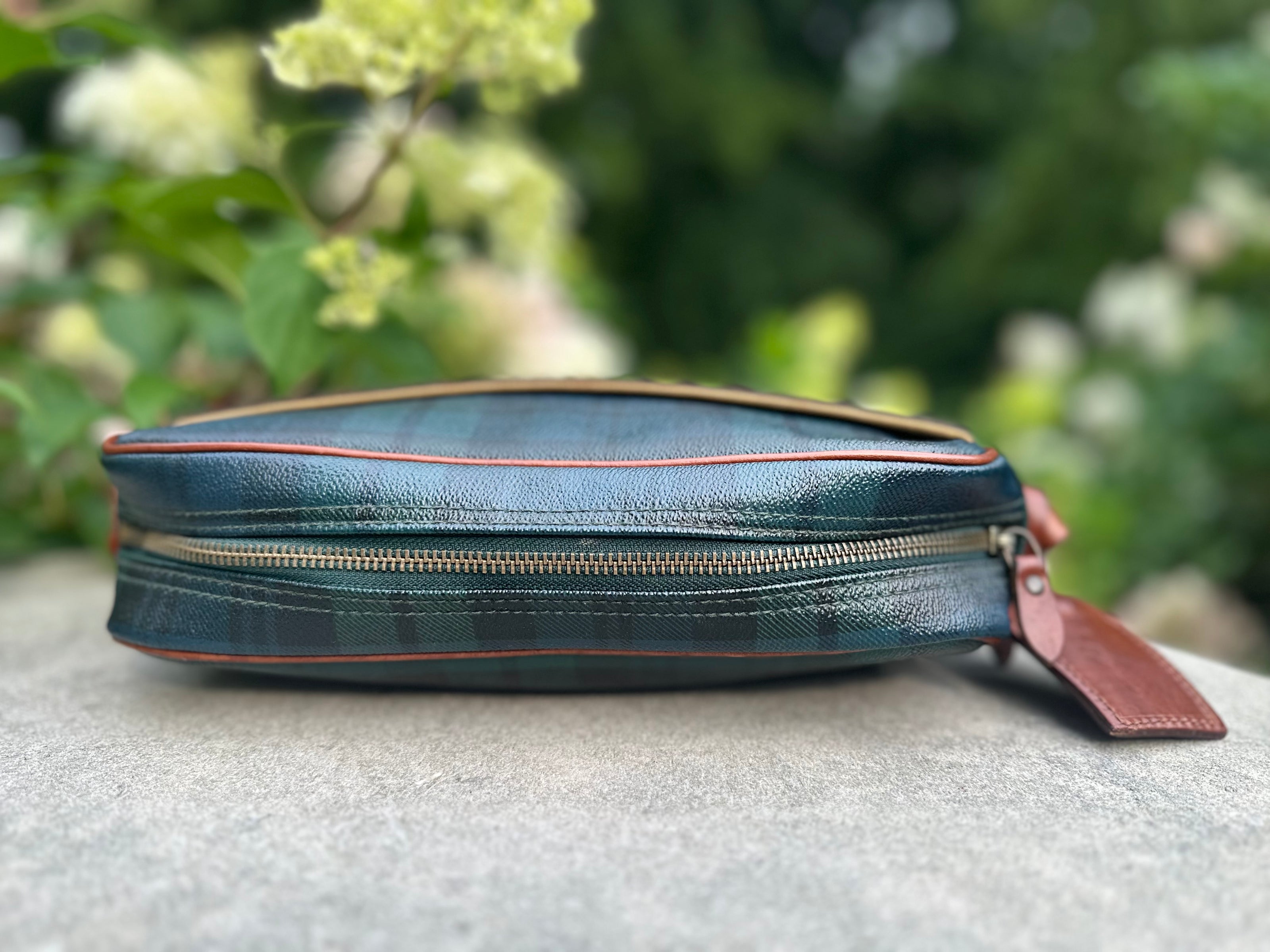 Handbag, Ralph Lauren crossbody black watch tartan bag