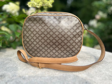 Handbag, Celine Macadam crossbody bag