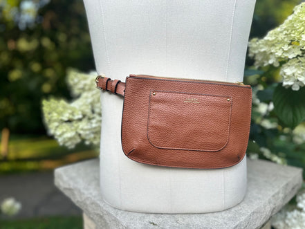 Handbag, Ralph Lauren brown belt bag