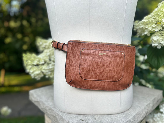 Handbag, Ralph Lauren brown belt bag
