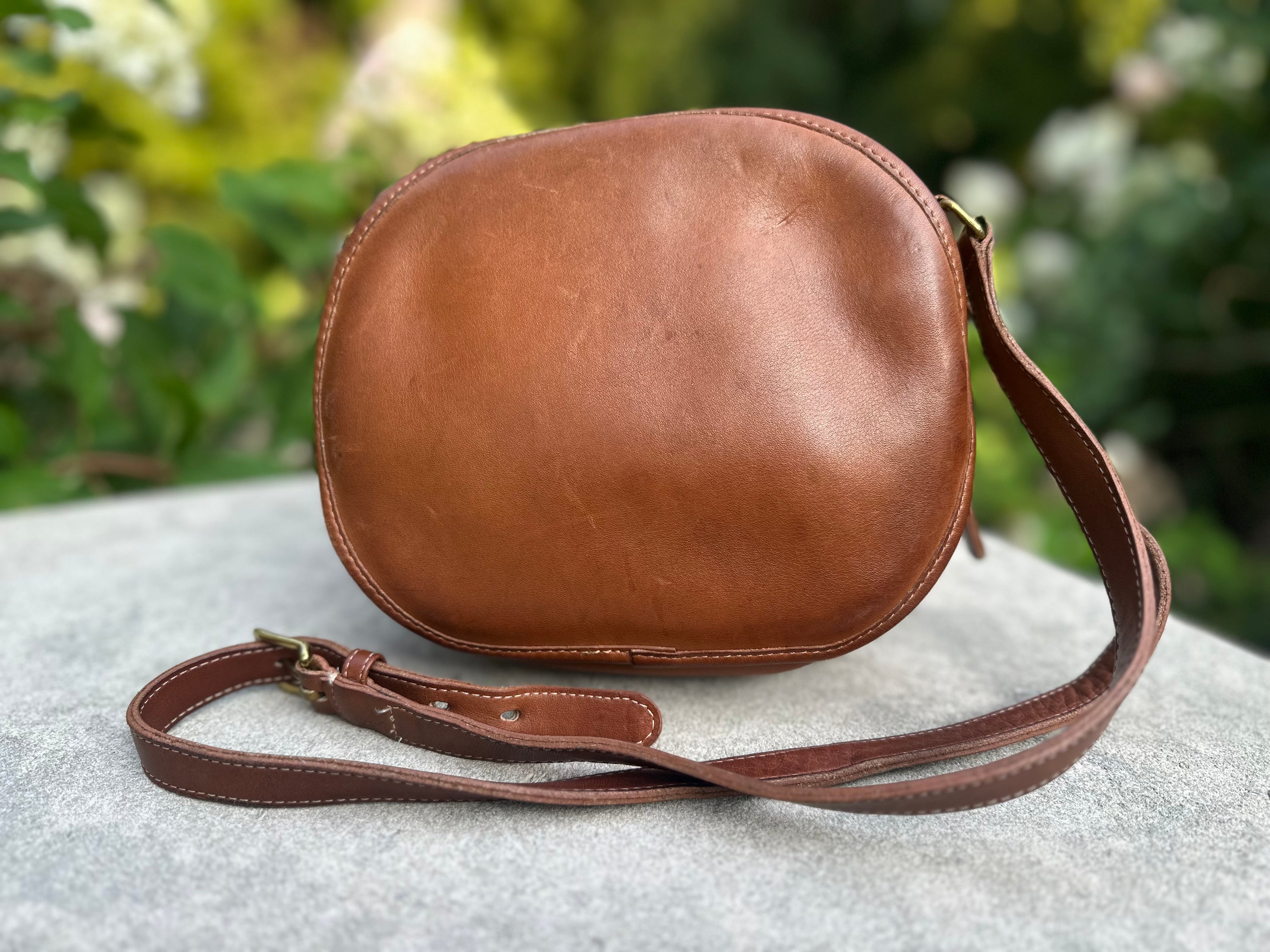 Handbag, Coach brown/british tan canteen crossbody bag