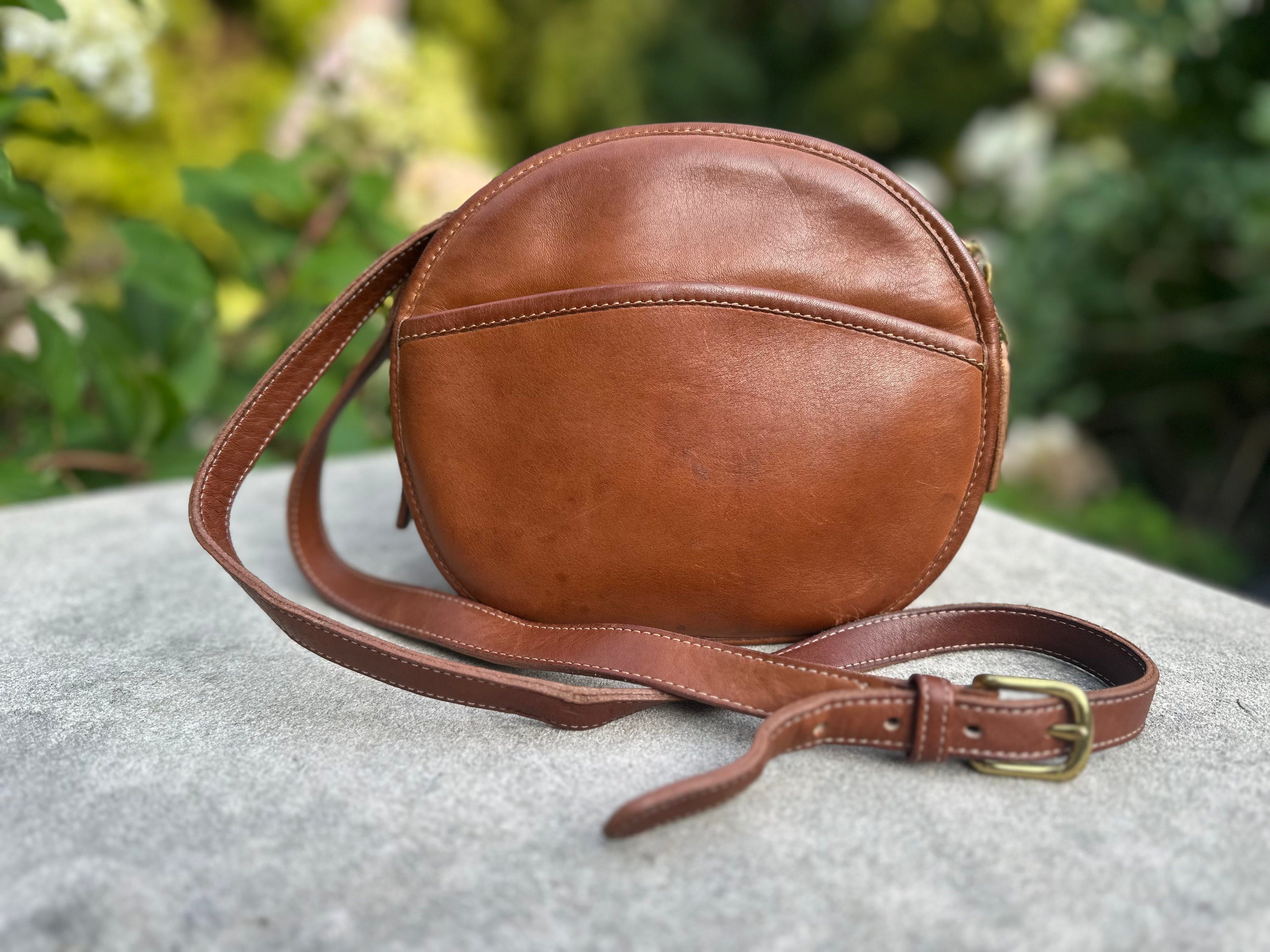 Handbag, Coach brown/british tan canteen crossbody bag