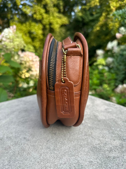 Handbag, Coach brown/british tan canteen crossbody bag