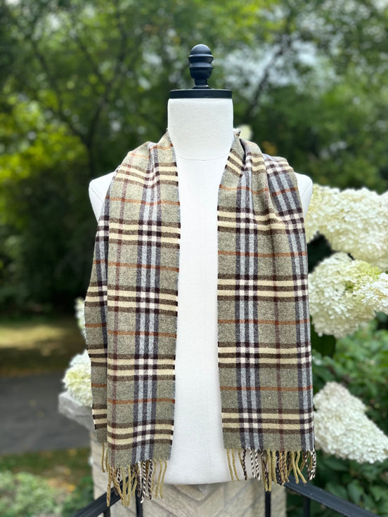 Scarves, Burberry Two Tone Novacheck