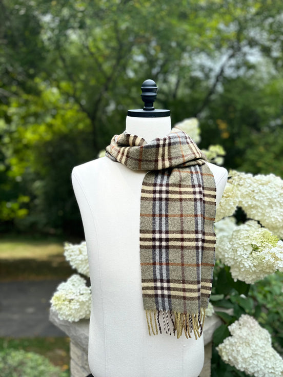 Scarves, Burberry Two Tone Novacheck