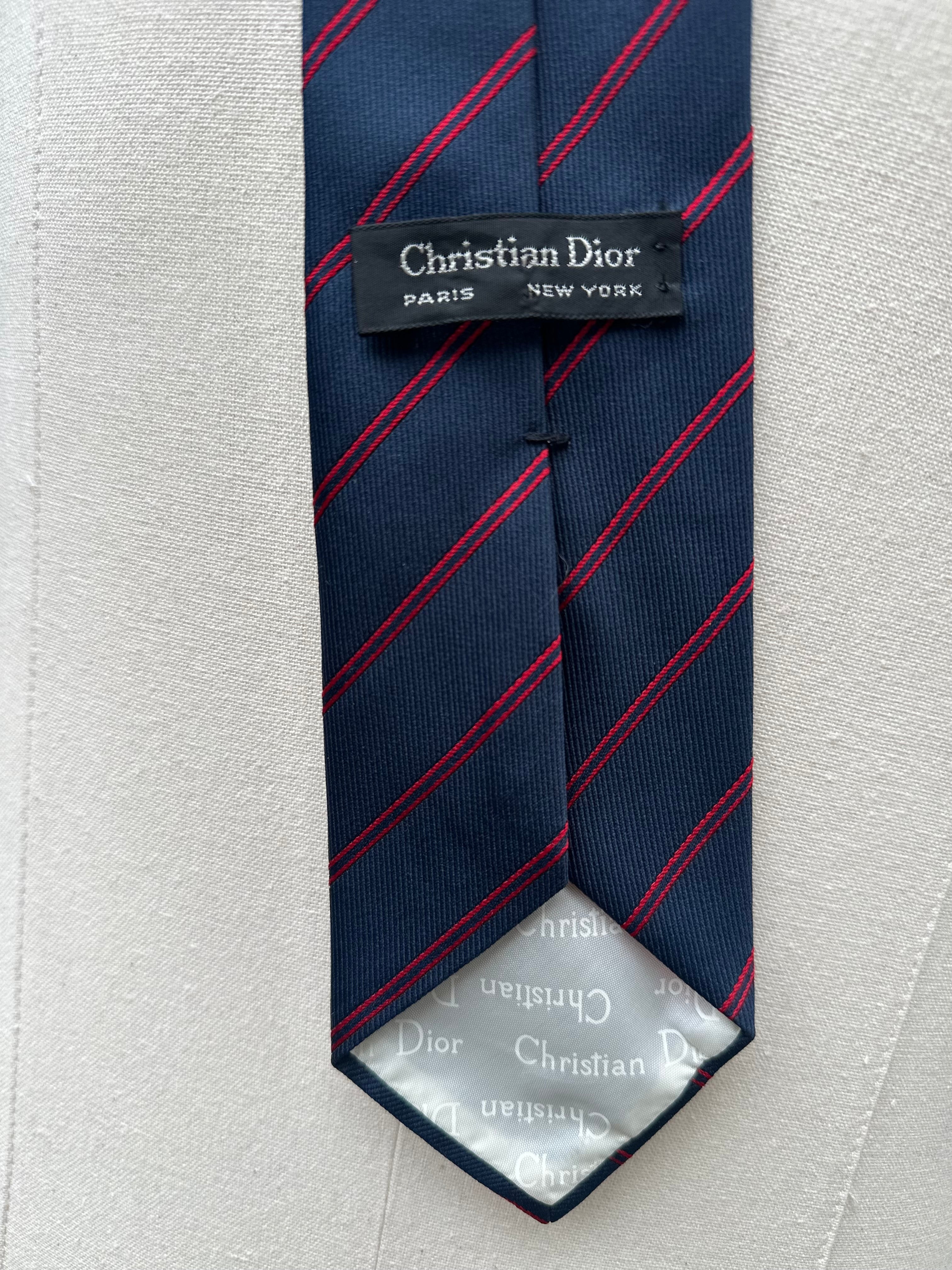 Ties, Christian Dior Striped
