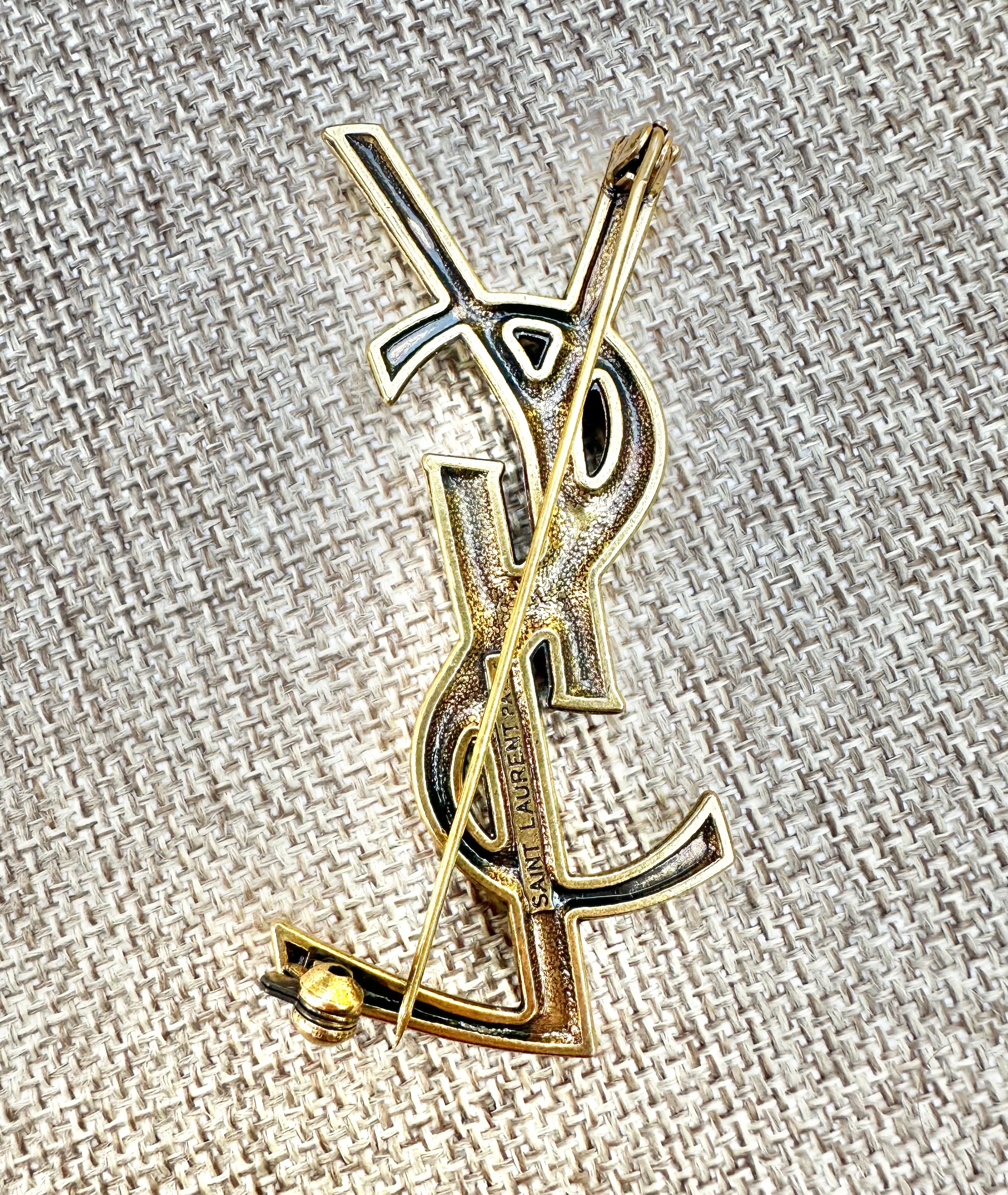 Jewelry, Yves Saint Laurent brooch