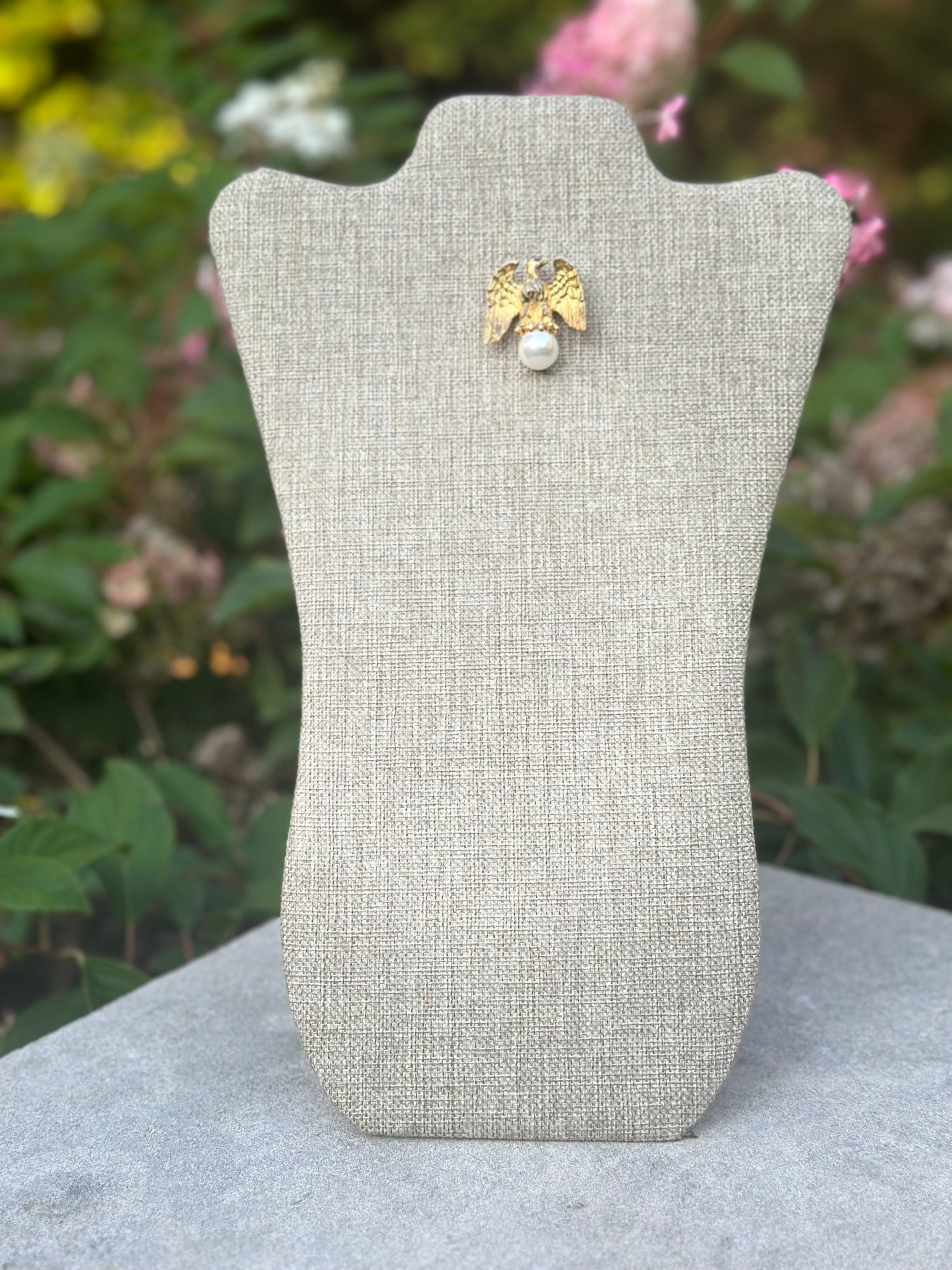 Jewelry, Ann Hand Liberty Eagle Sterling Silver Brooch