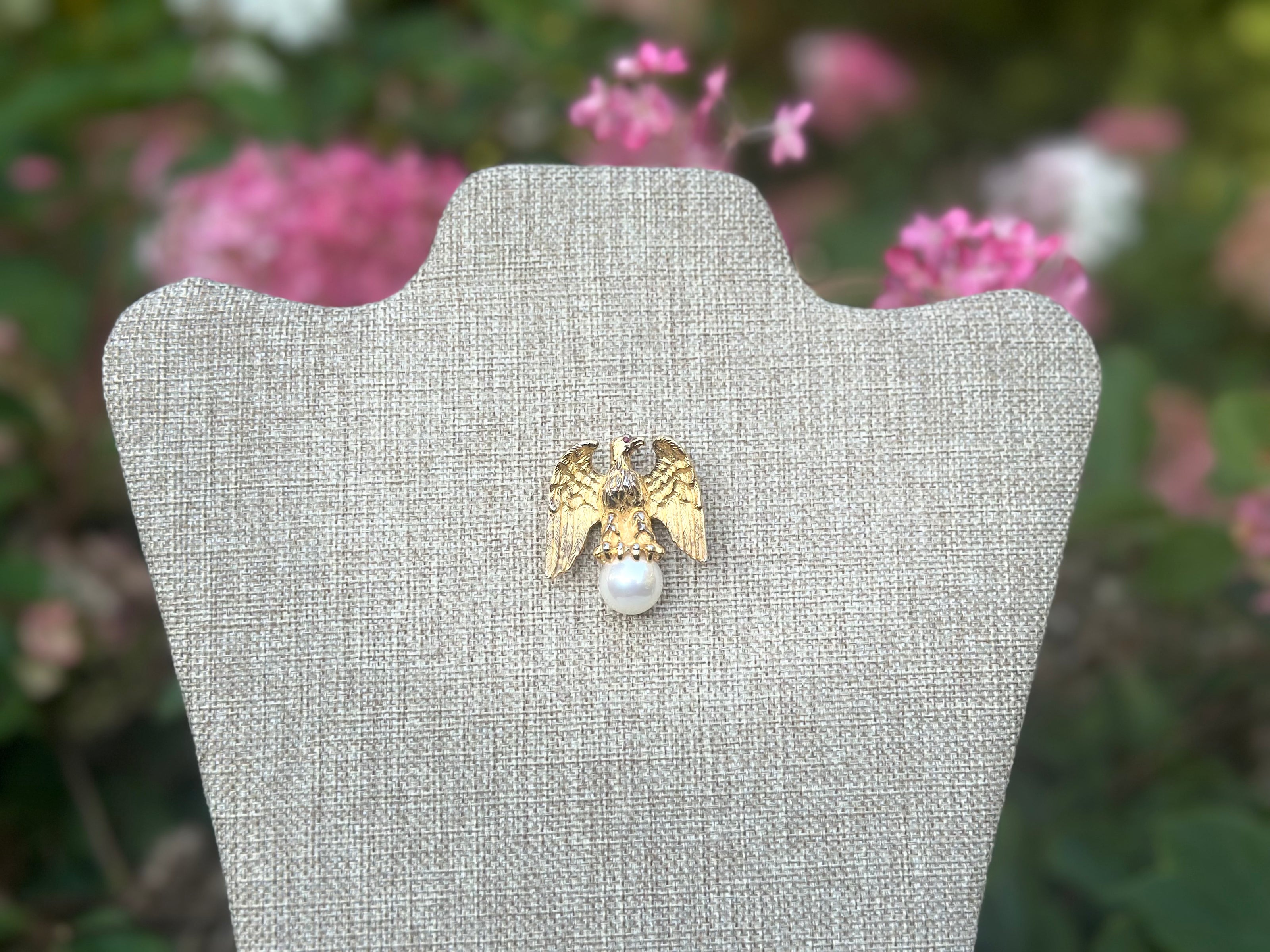 Jewelry, Ann Hand Liberty Eagle Sterling Silver Brooch