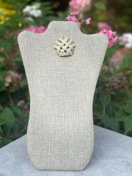 Jewelry, Kenneth Jay Lane (KJL) Rhinestone Brooch