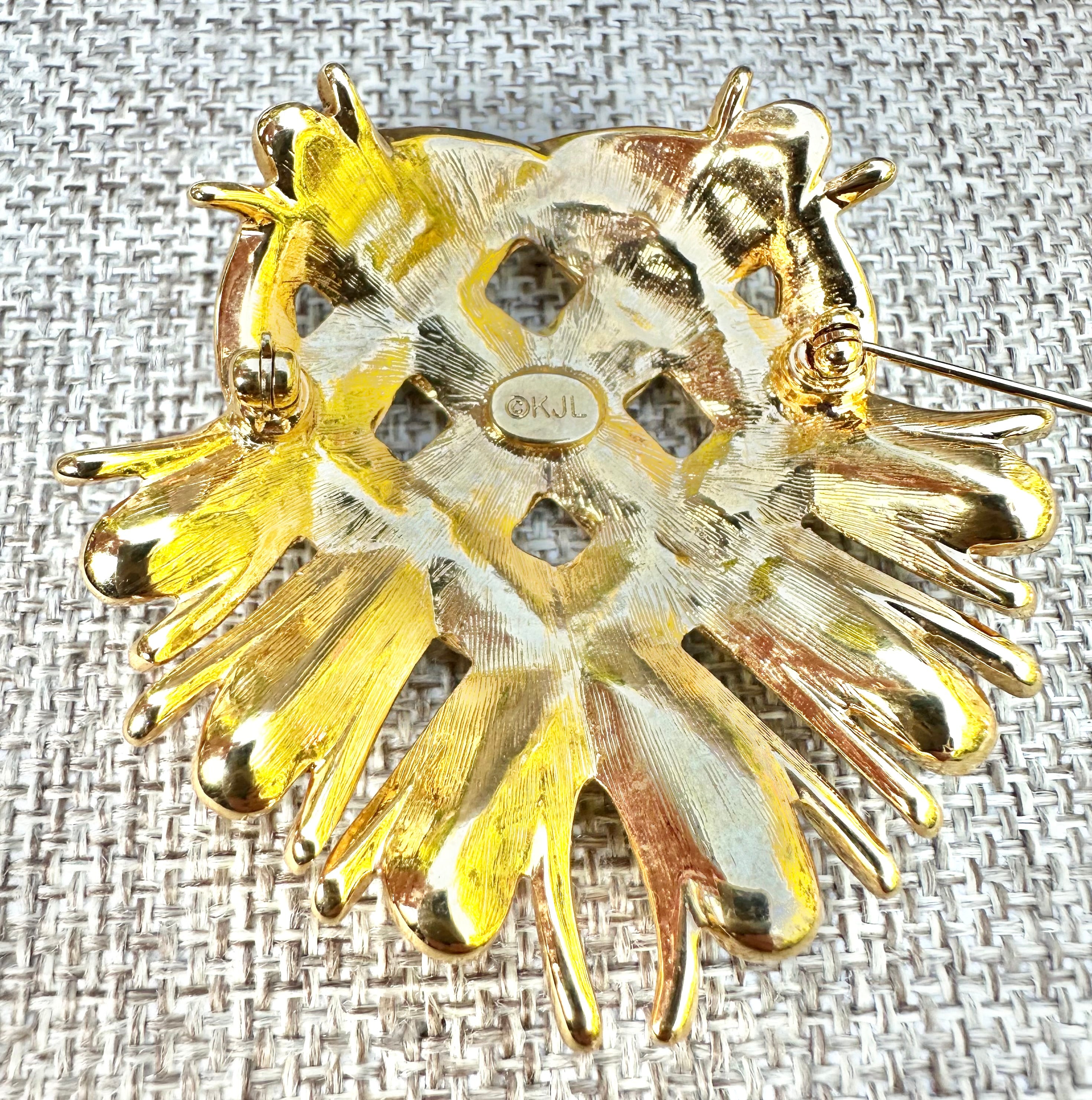 Jewelry, Kenneth Jay Lane (KJL) Rhinestone Brooch