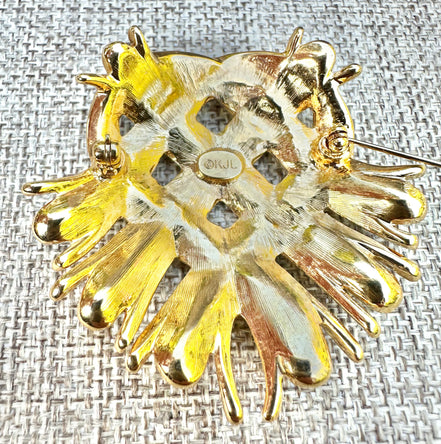 Jewelry, Kenneth Jay Lane (KJL) Rhinestone Brooch