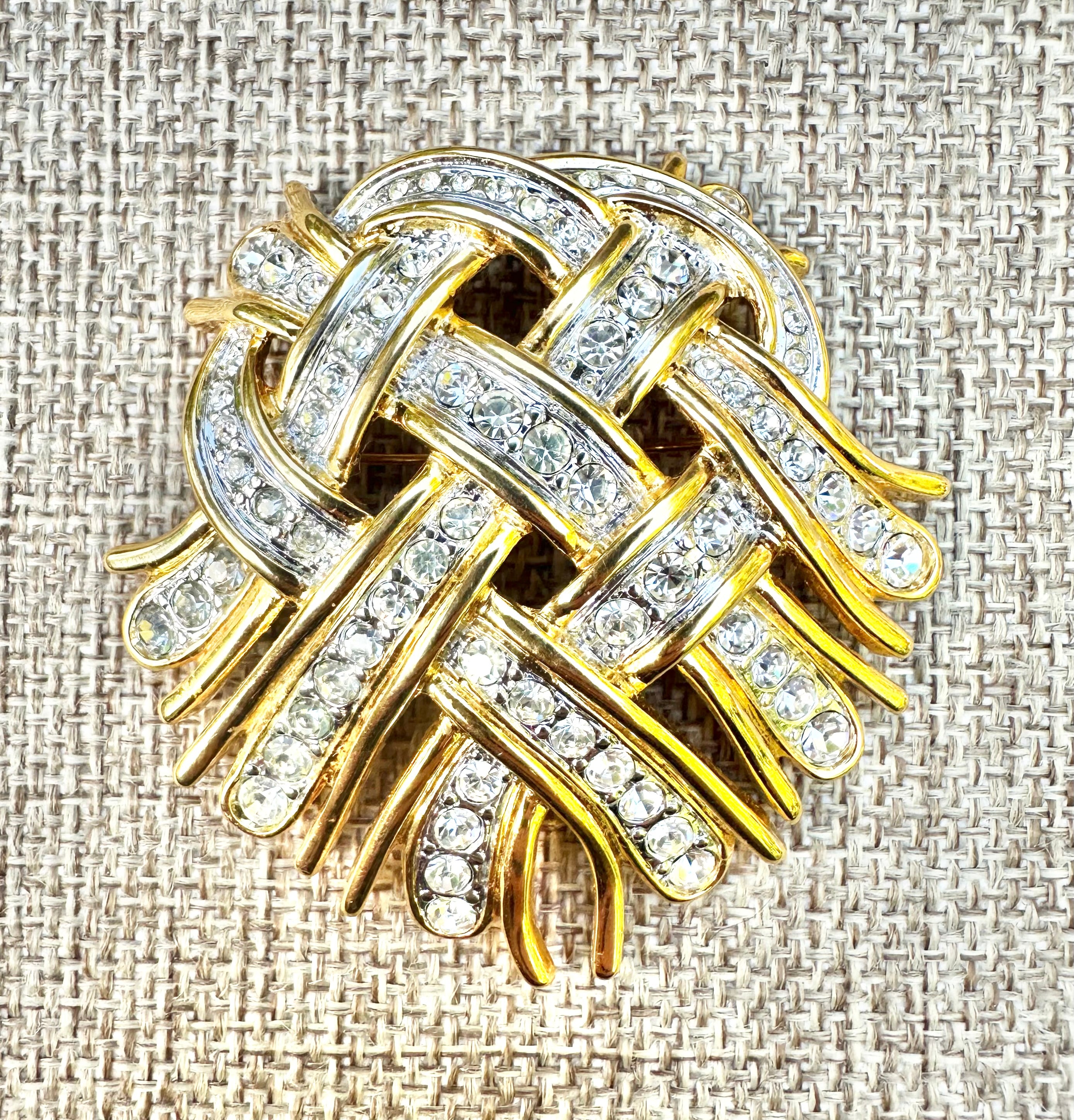 Jewelry, Kenneth Jay Lane (KJL) Rhinestone Brooch