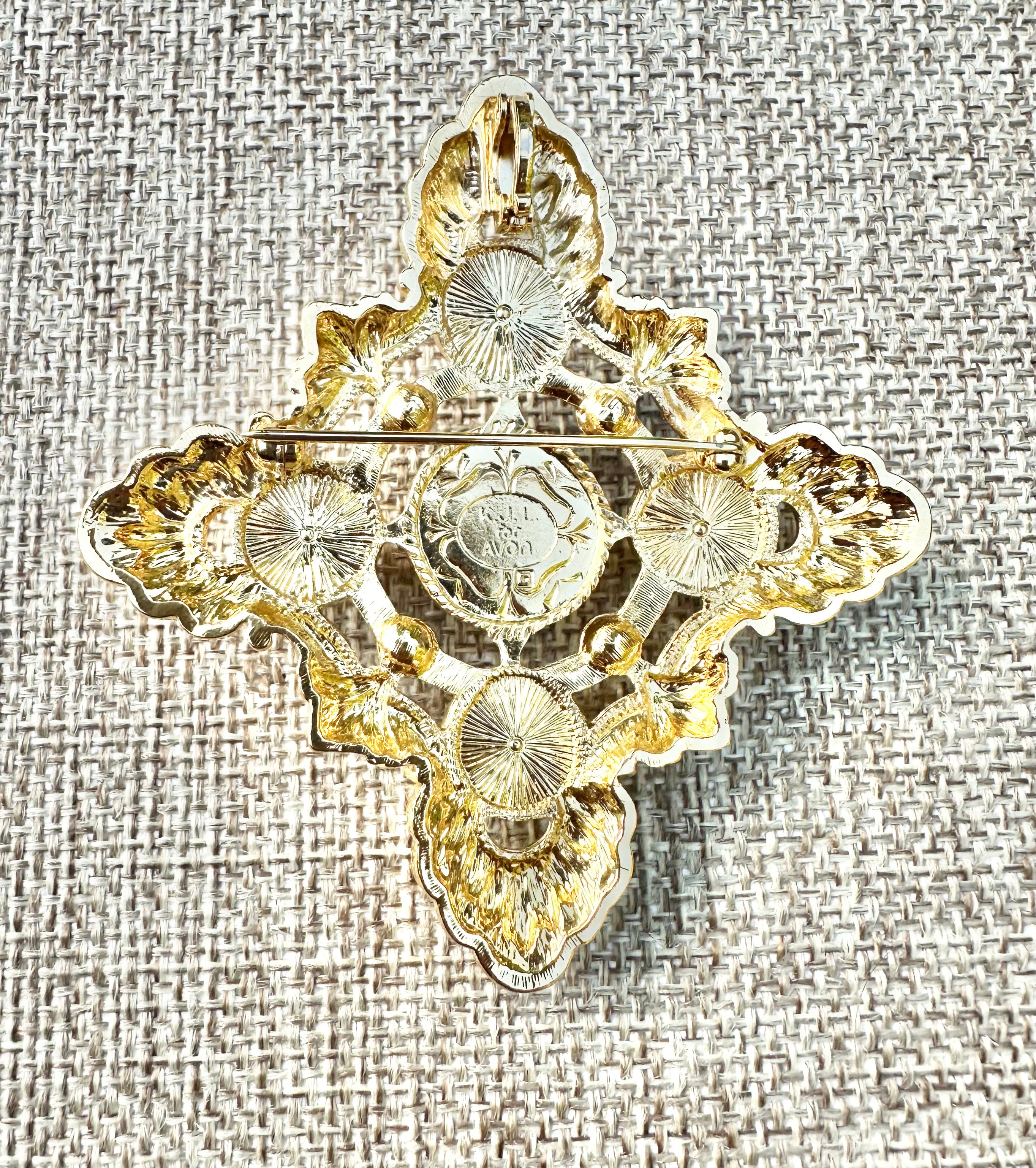 Jewelry, Kenneth Jay Lane (KJL) Fleur de Lis Brooch