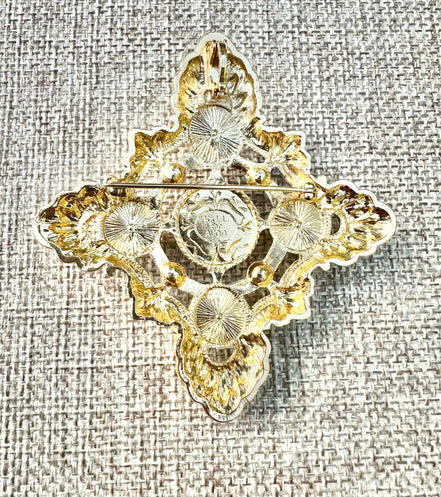 Jewelry, Kenneth Jay Lane (KJL) Fleur de Lis Brooch