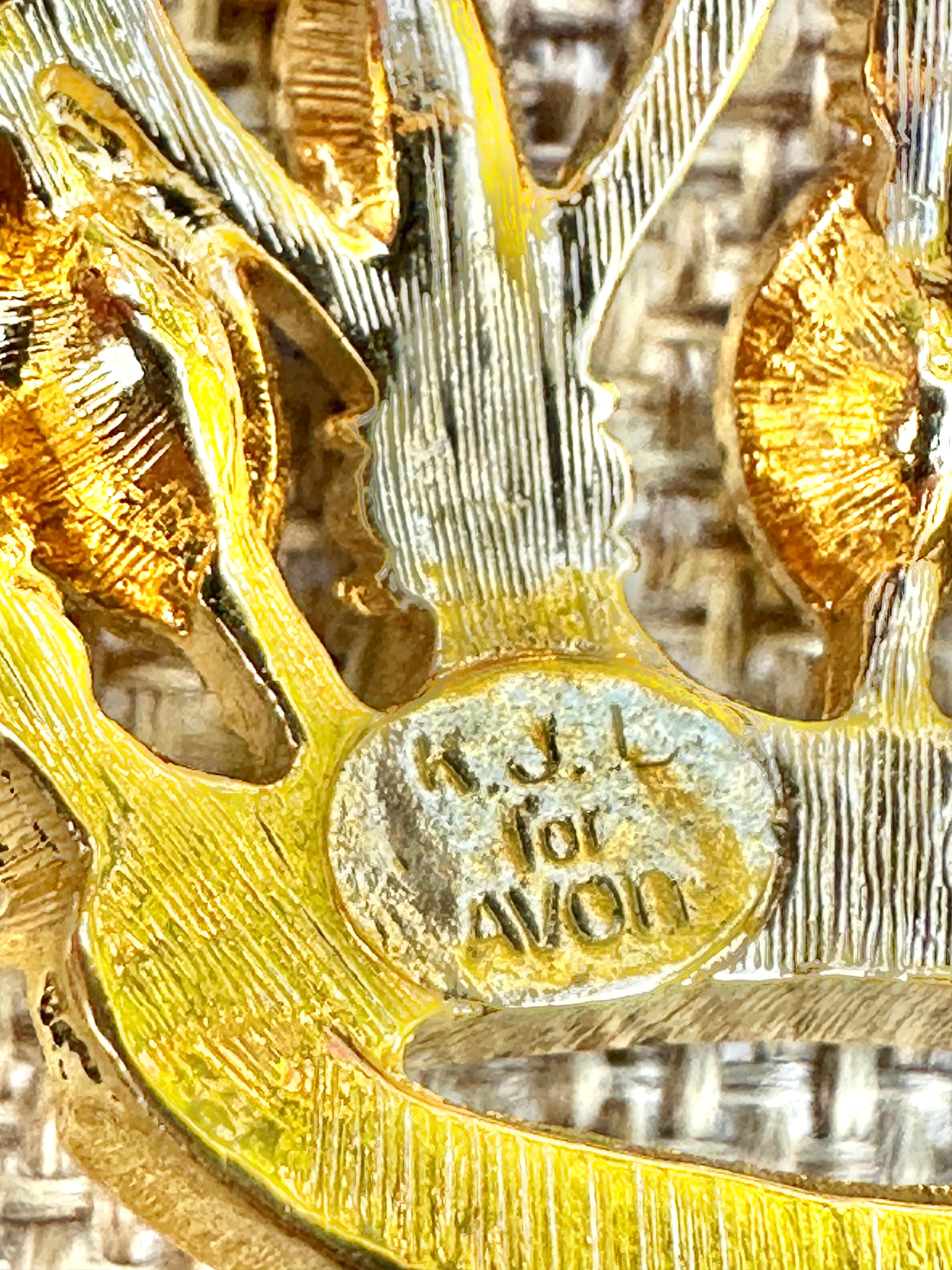 Jewelry, Kenneth Jay Lane (KJL) Crown Brooch