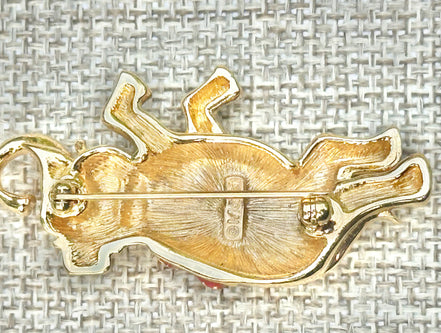 Jewelry, Monet Elephant Brooch