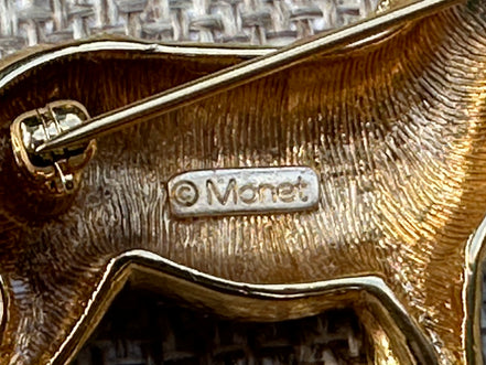 Jewelry, Monet Donkey Brooch