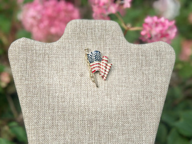 Jewelry, Monet American Flag 9/11 Brooch
