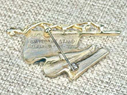 Jewelry, Monet American Flag 9/11 Brooch