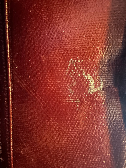 Handbag, Koret leather burgundy bag