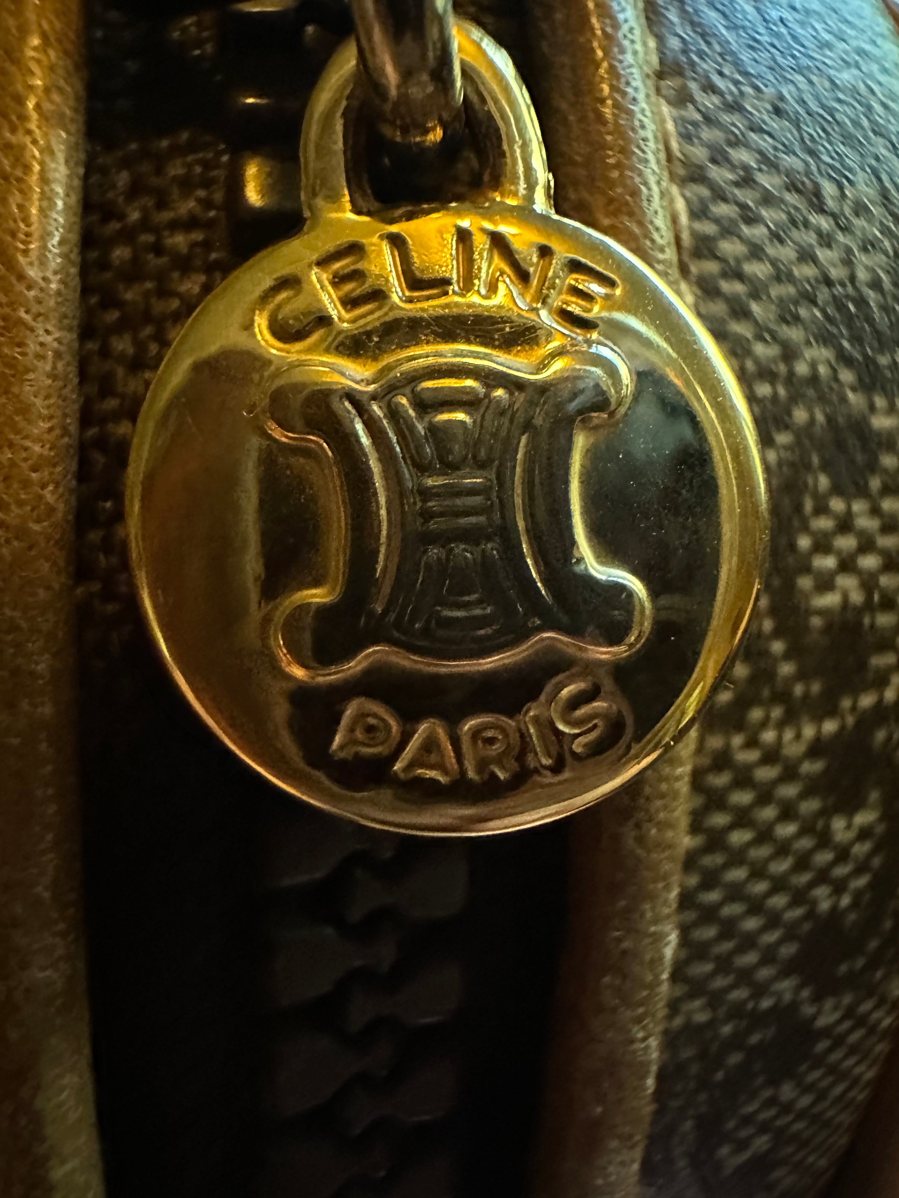 Handbag, Celine Macadam crossbody bag