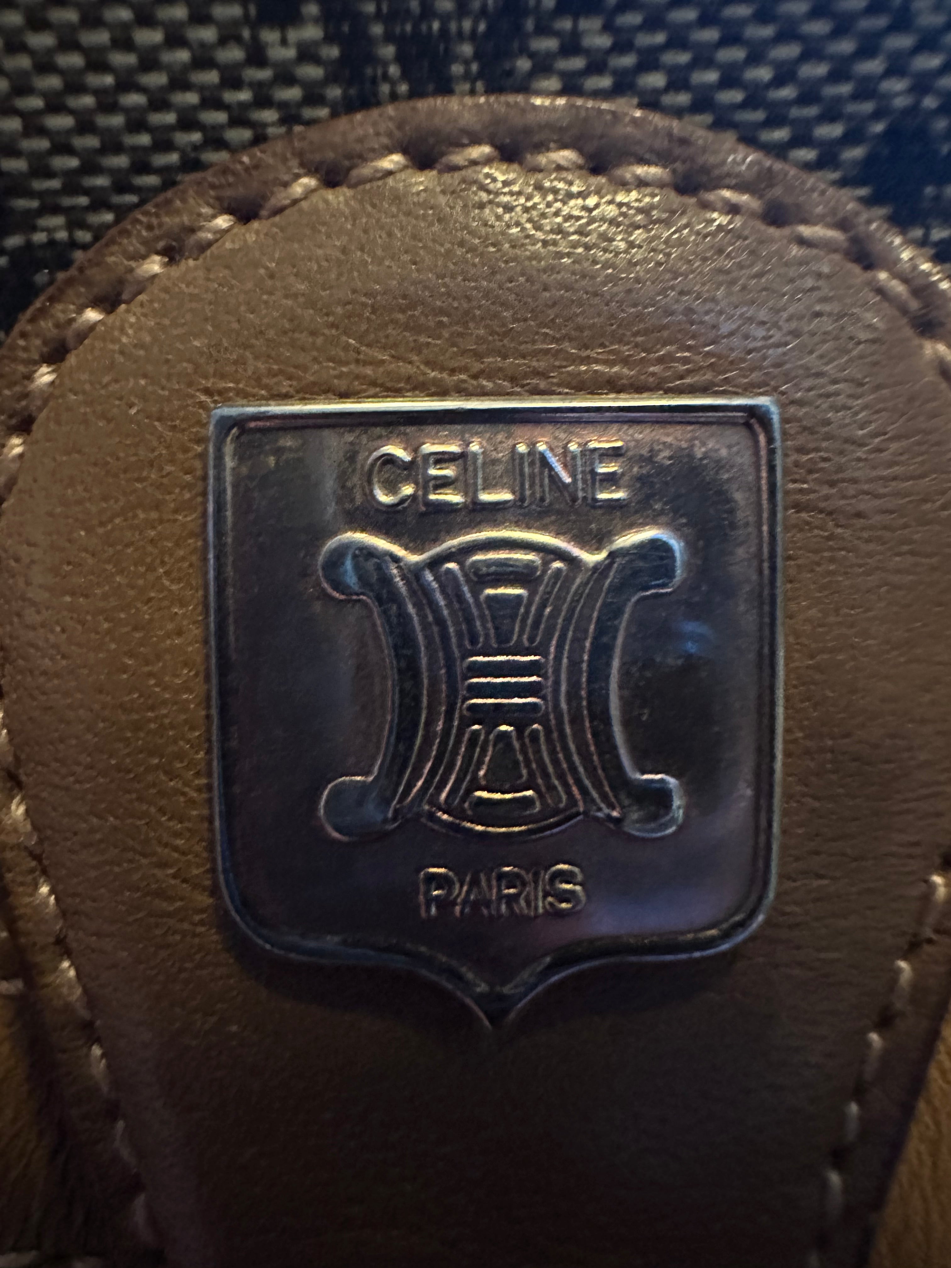 Handbag, Celine Macadam crossbody bag