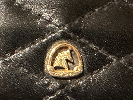 Handbag, Koret Quilted Bag in Black