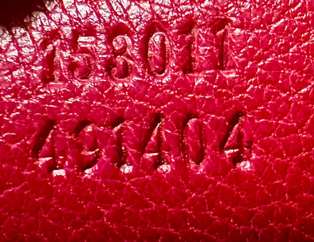 Handbag, Gucci Red Leather Shoulder Bag