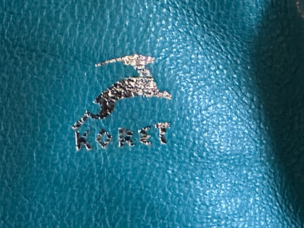 Handbag, Vintage Koret Powder Blue with Coin Purse