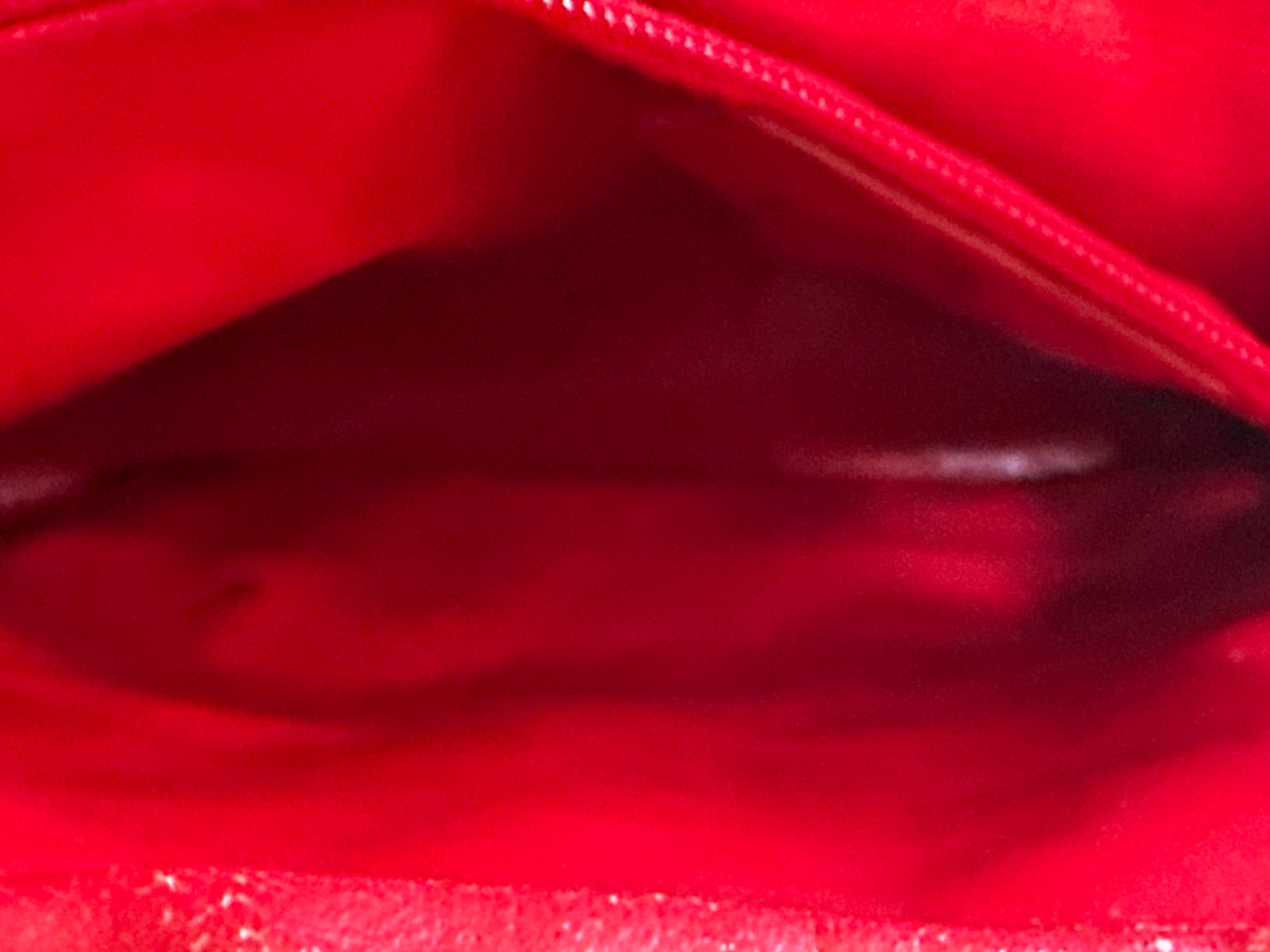 Handbag, Vintage Koret Red Quilted Shoulder Bag
