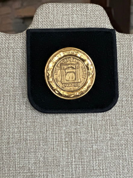 Jewelry, Chanel Medallion Brooch