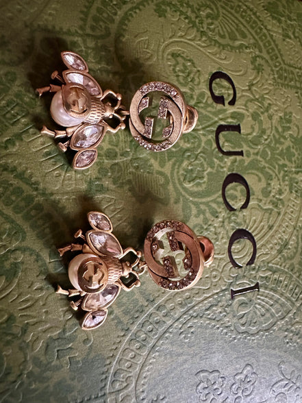 Jewelry, Gucci  Bee Earrings 2 pairs