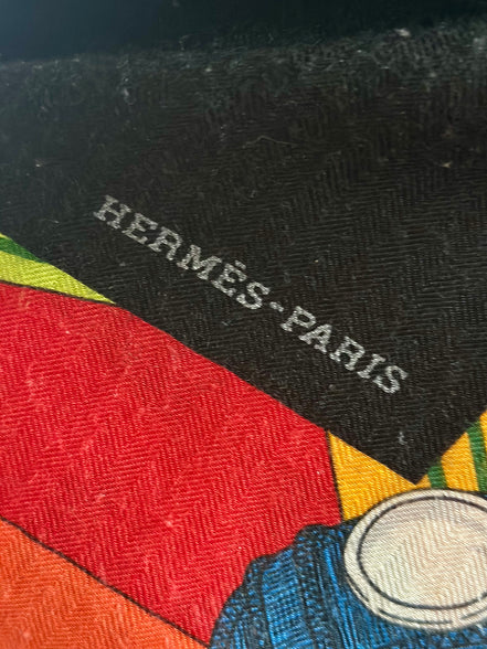 Scarf, Hermes Encadre Éperons d'Or