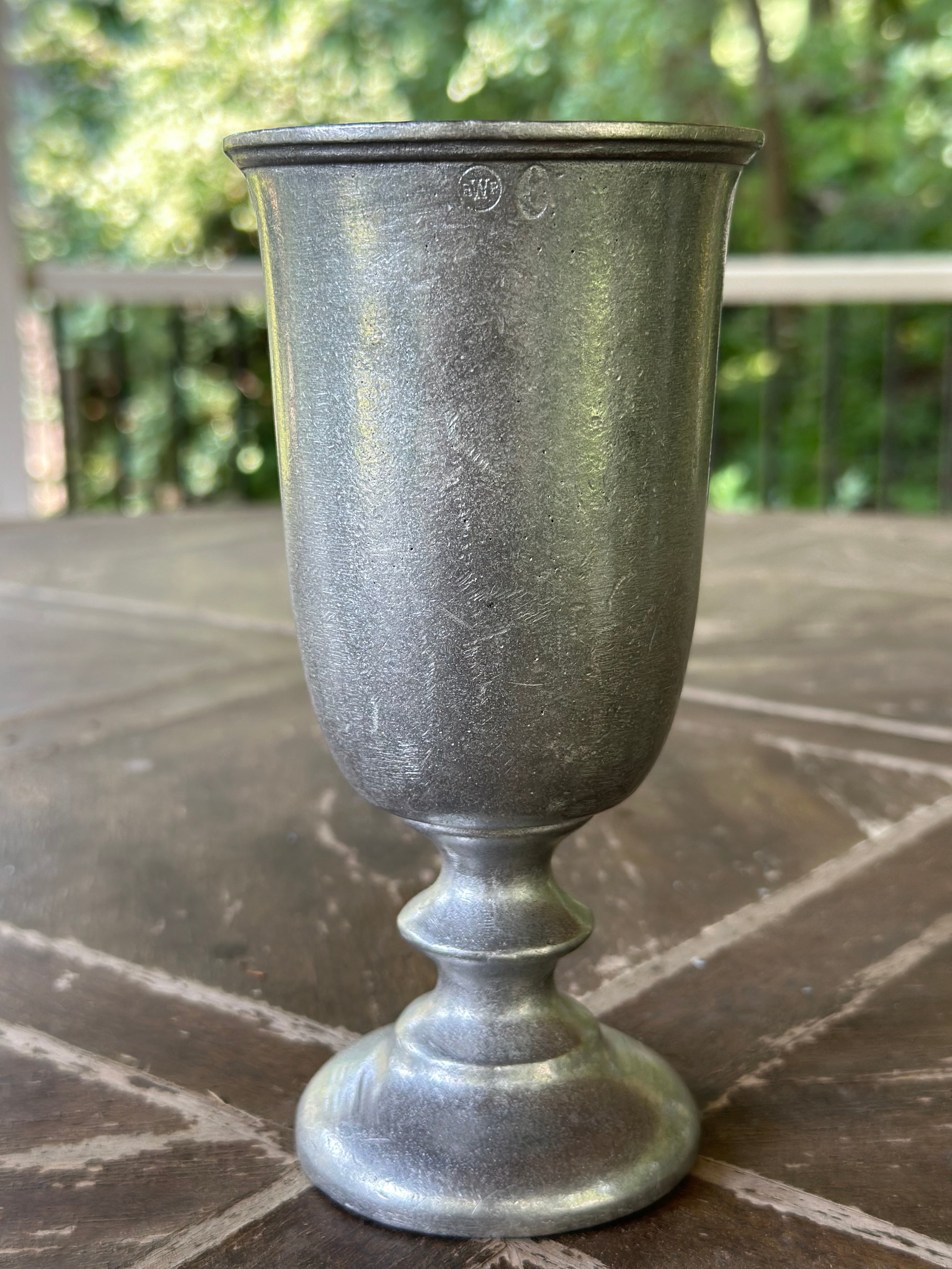 Entertaining, Wilton Armetale Crested Goblets (set of 4)