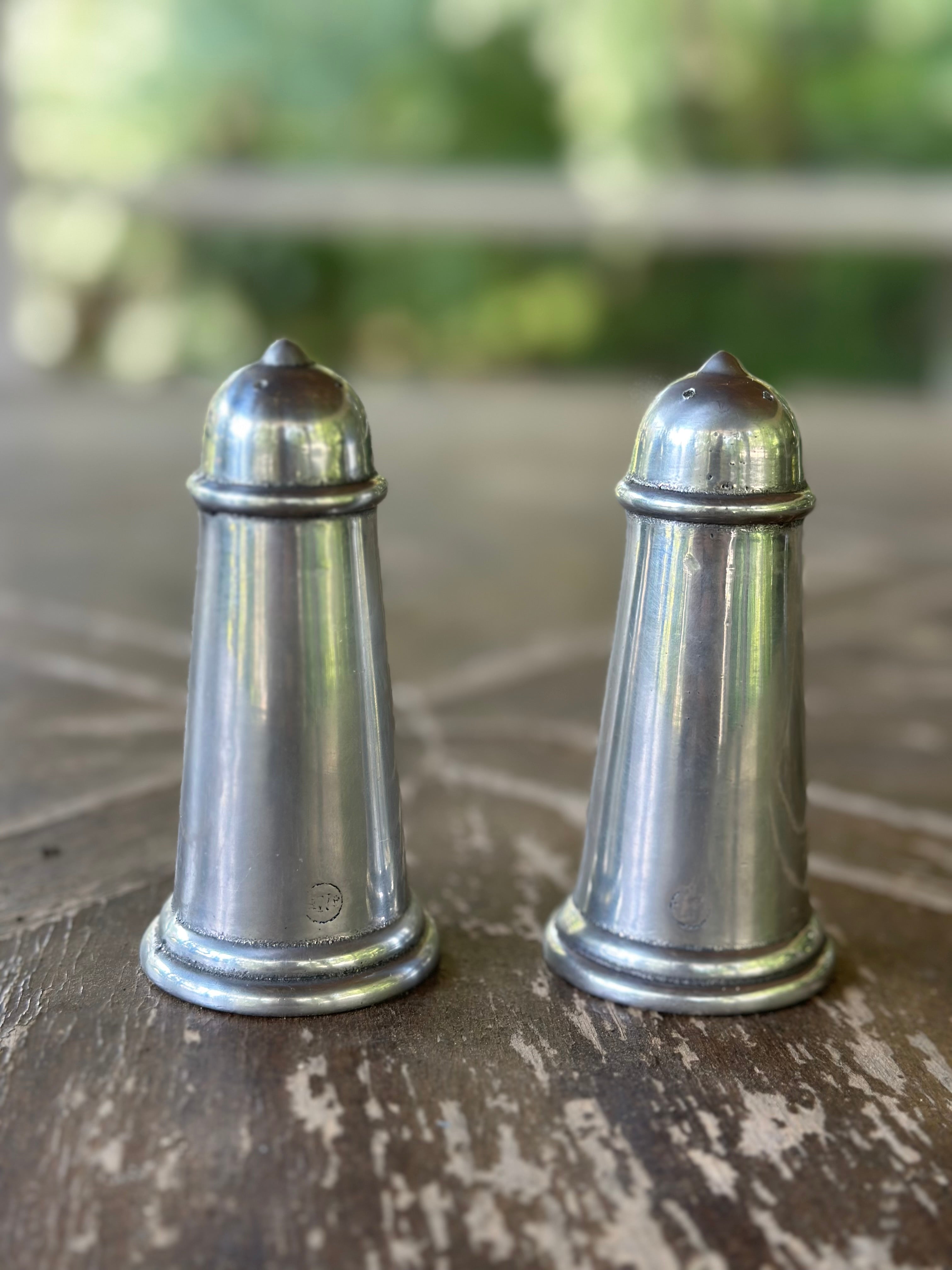 Entertaining, Wilton Armetale Salt and Pepper Shakers