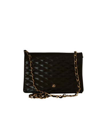 Handbag, Koret Quilted Bag in Black