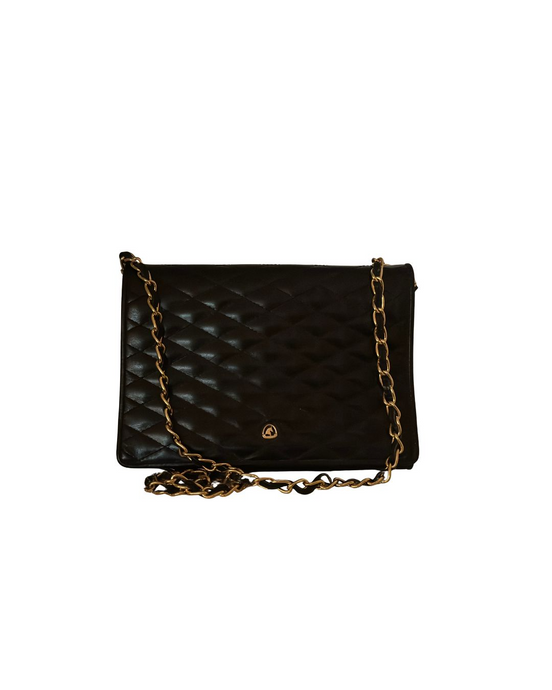 Handbag, Koret Quilted Bag in Black