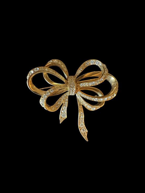 Jewelry, Kenneth Jay Lane (KJL) Ribbon Bow Brooch